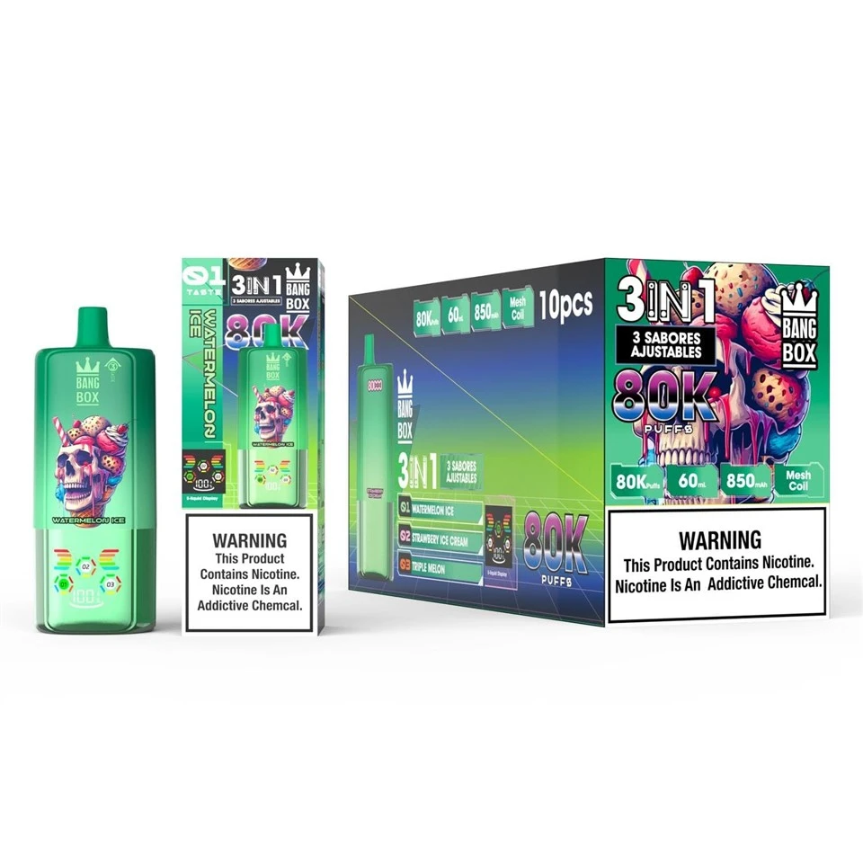 BANG BOX 80k Puffs 3 in1 Adjustable Flavor E-cigarette price
