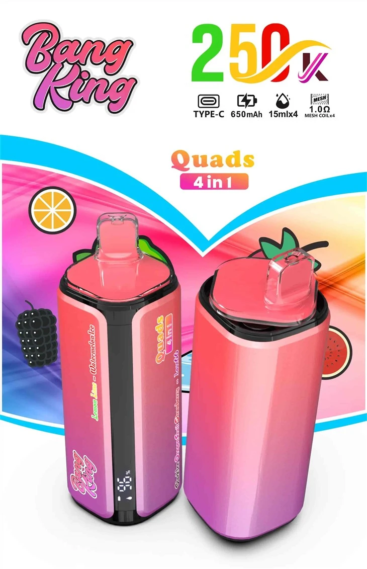 4v1 vaping Bang King 250K
